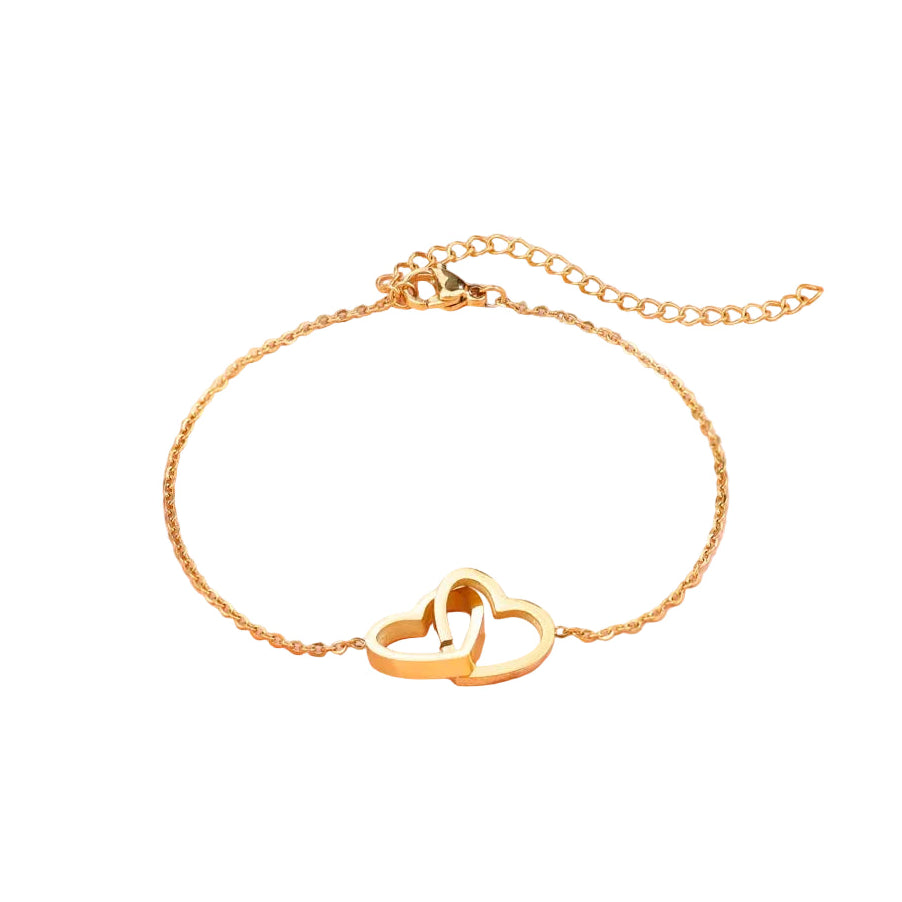 HeartLinked Custom Name Bangle