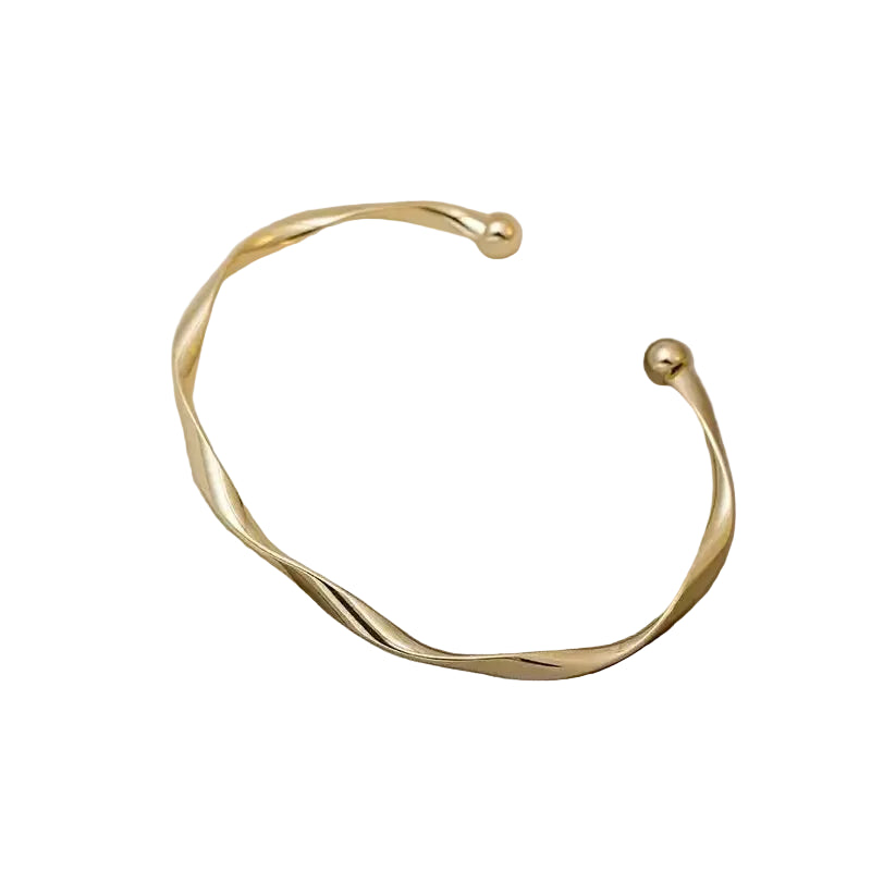Modern Curve Elegance Adjustable Bracelet