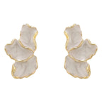 BloomSculpt Petal Drop Earrings