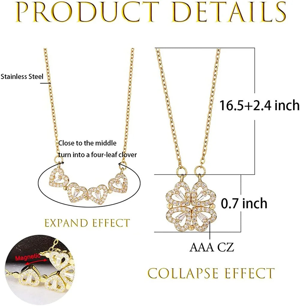 Love & Luck Clover Pendant