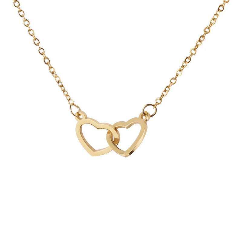 Eternal Rose Glow Heart Necklace