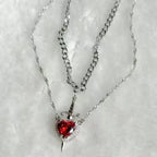 Heart & Blade Destiny Necklace Set