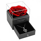 RoseHeart Love Pendant Set