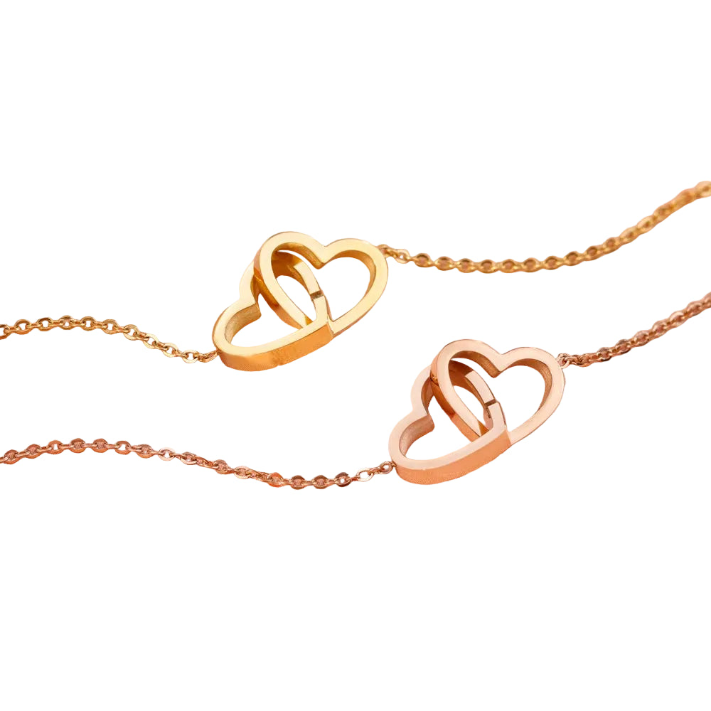 HeartLinked Custom Name Bangle